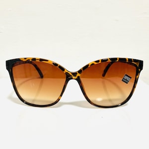 Vintage Sunglasses, Brown Square Sunglasses, Womens Sunglasses, Tortoiseshell Brown Sunglasses, Womens Sunglasses, Sunglass, Retro Sunglass