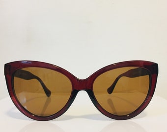 Gafas de sol de ojo de gato, gafas de sol de ojo de gato de declaración marrón, gafas de sol vintage, gafas de sol retro, tonos vintage, gafas de sol Rockabilly,