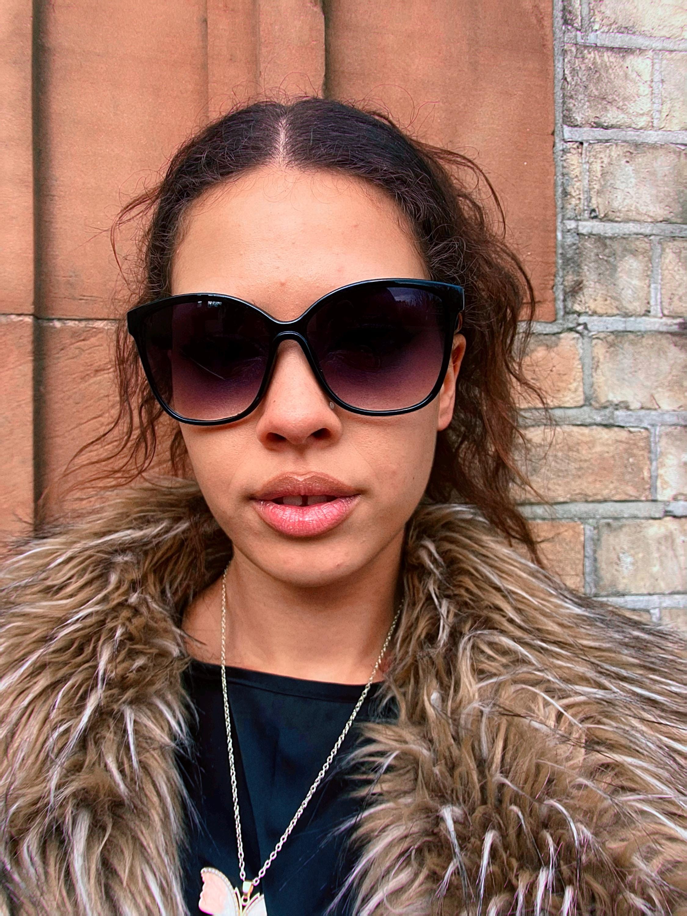 ブラウン　サングラス　アイウェア　ヴィンテージ　オールド　度入り　70s 80s Oversized Vintage 70s Woman Brown Sunglasses FRAMES ONLY, Square