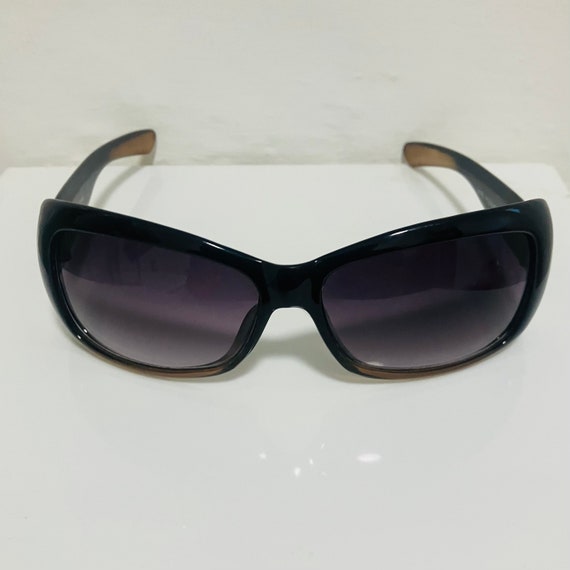 Vintage Sunglasses, Black Bug Eye Sunglasses, Gla… - image 4