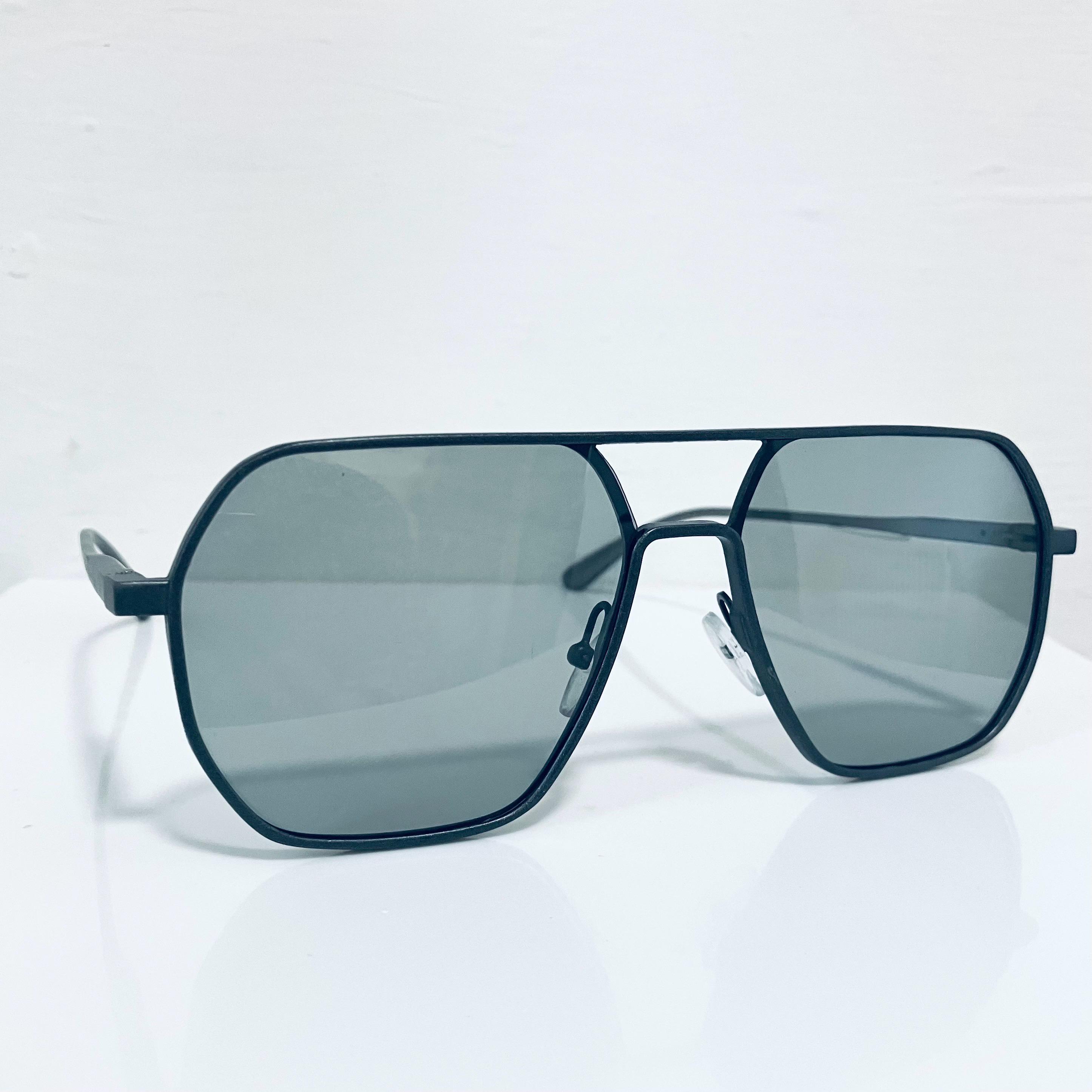 Vintage Solex SY-57 Gray Aviator Sunglasses 59-21-145 Sweat Bar Retro Japan Pilot 140 mm - 150 mm Temple Vintage Eyeglasses Sunglasses  main image 2