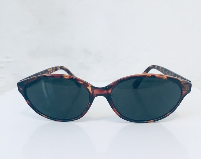 Cat Eye Brown Sunglasses, Vintage 90s Oval Cat Eye Sunglasses, Vintage Shades, Cat Eye Sunnies
