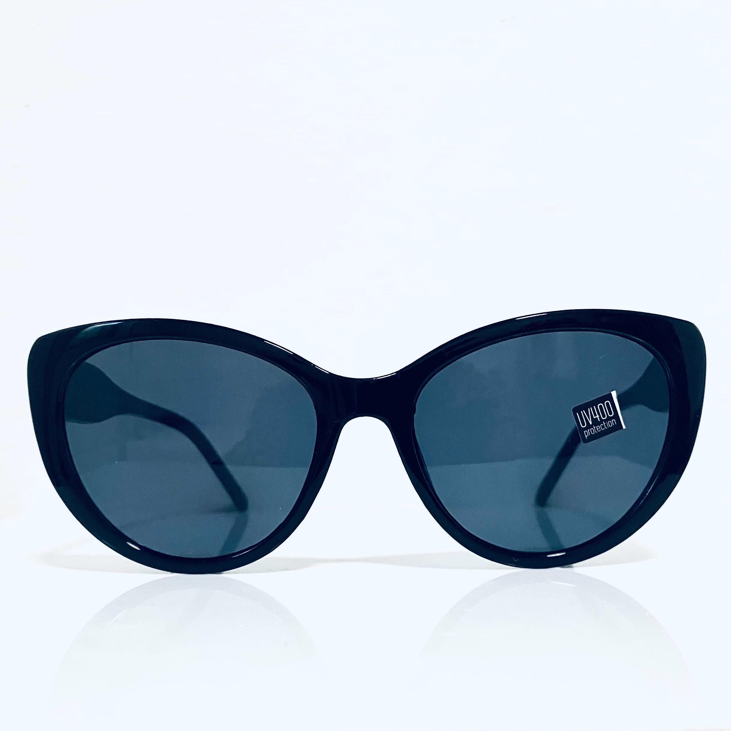 Cat Eye Black Sexy Pin Up Crystals Rockabilly Fashion Ditta Vampy Glasses Frames