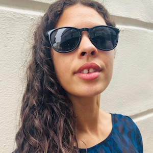 Vintage Sunglasses 1970s Black Womens Sunglasses, Glamour Sunglasses, Vintage Sunglasses, Women Shades, Retro Sunglasses, Gift, Holiday Shop