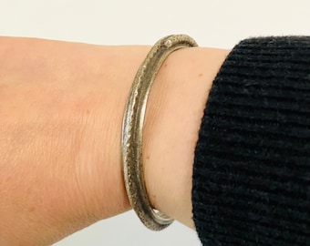 Vintage Silver Plated Bangle, Woman Bracelet, Vintage Bracelet, Vintage Jewellery, Vintage Bracelet Uk, Boho Bracelet, Bracelet Uk