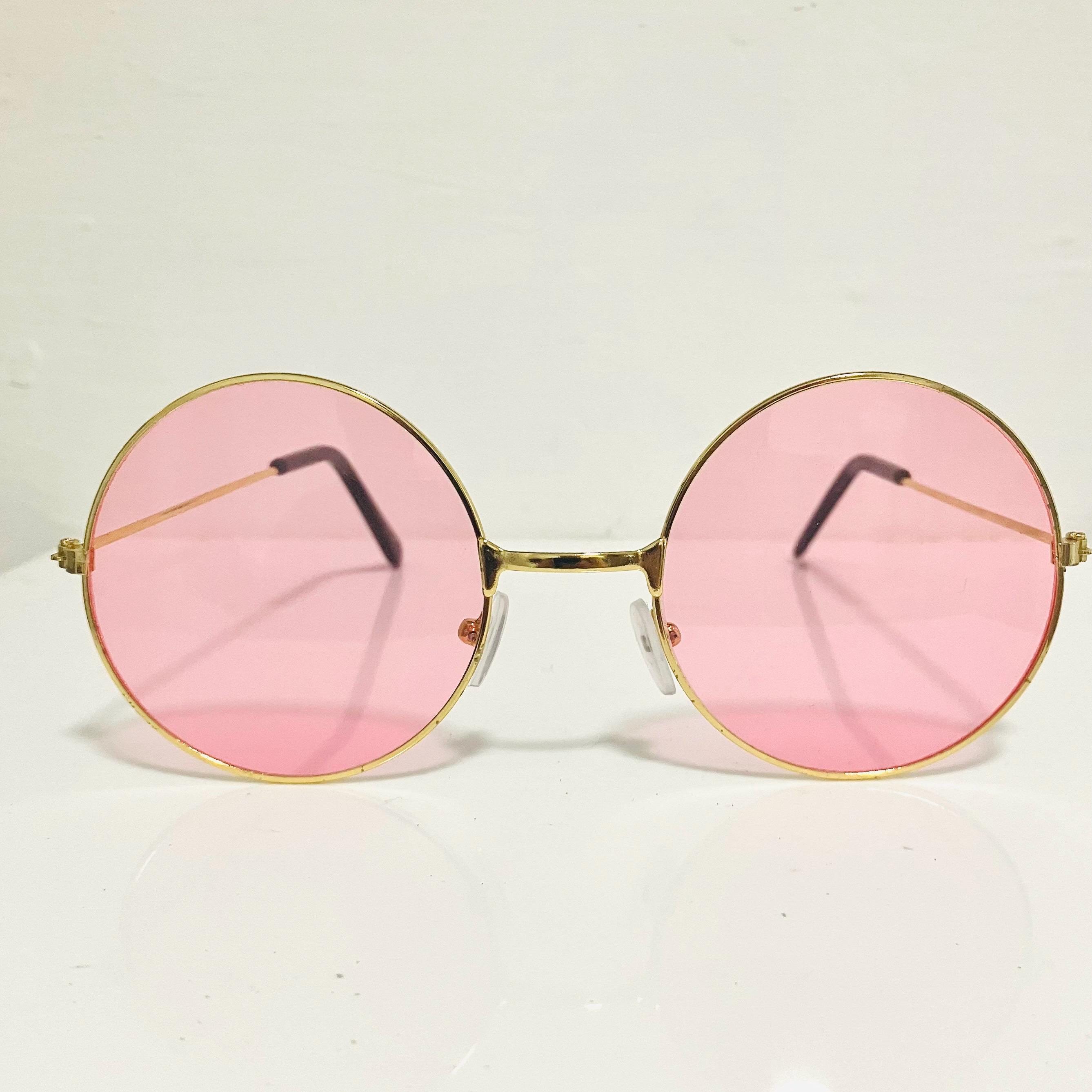 ❤️Pink Round Sunglasses Amazon.com: SunnyPro 70 main image 2