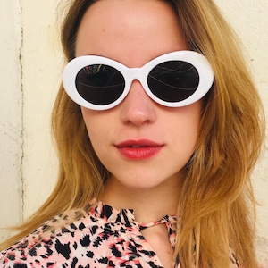 Kurt Cobain Sunglasses White - Etsy
