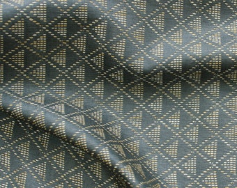 2.5 meters gray handloom cotton silk fabric