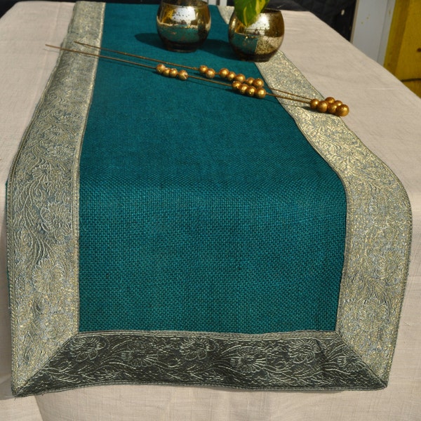 Jute Table Runner Etsy