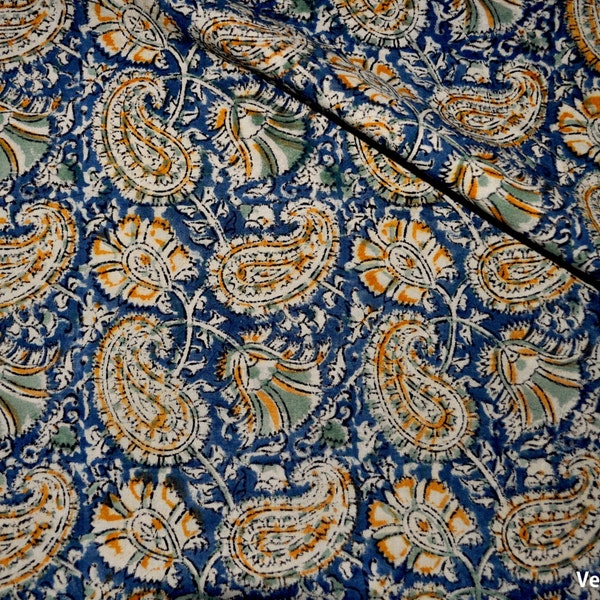 Paisley Stoff Vegetable indischen Stoff Meterware