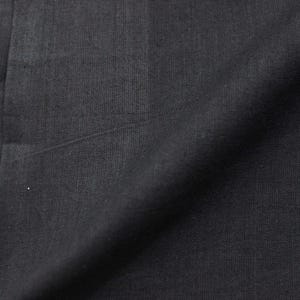 Black handloom khadi cotton fabric by the yard