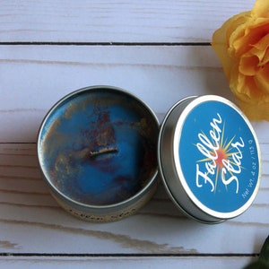 Fallen Star | Anime Inspired Wood Wick Candle