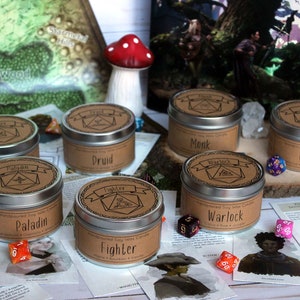Nat 20 DnD-Inspired | Candles | Made To Order