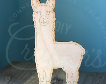Lama SVG met stand