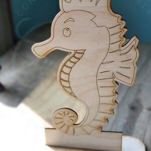 Seahorse SVG with Stand