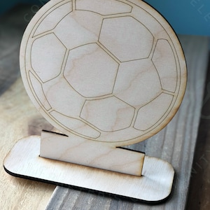 Soccer Ball SVG with Stand