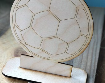 Voetbal bal SVG met tribune