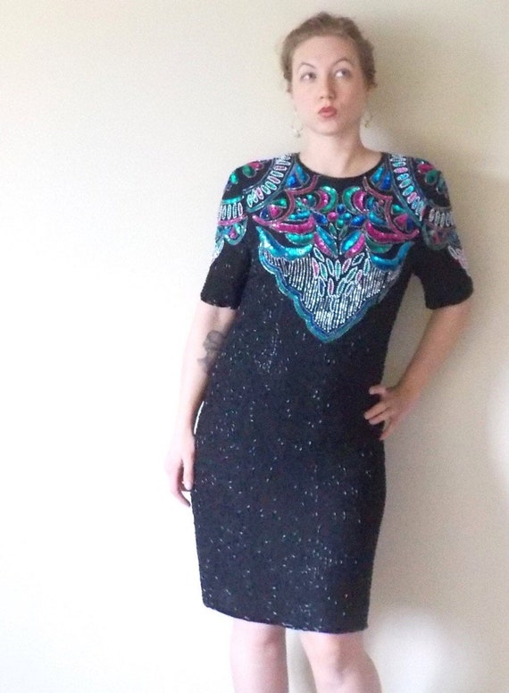 1920s shift dress