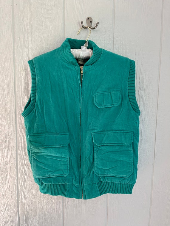 80s Corduroy Vest, Vintage Corduroy Utility Vest … - image 10