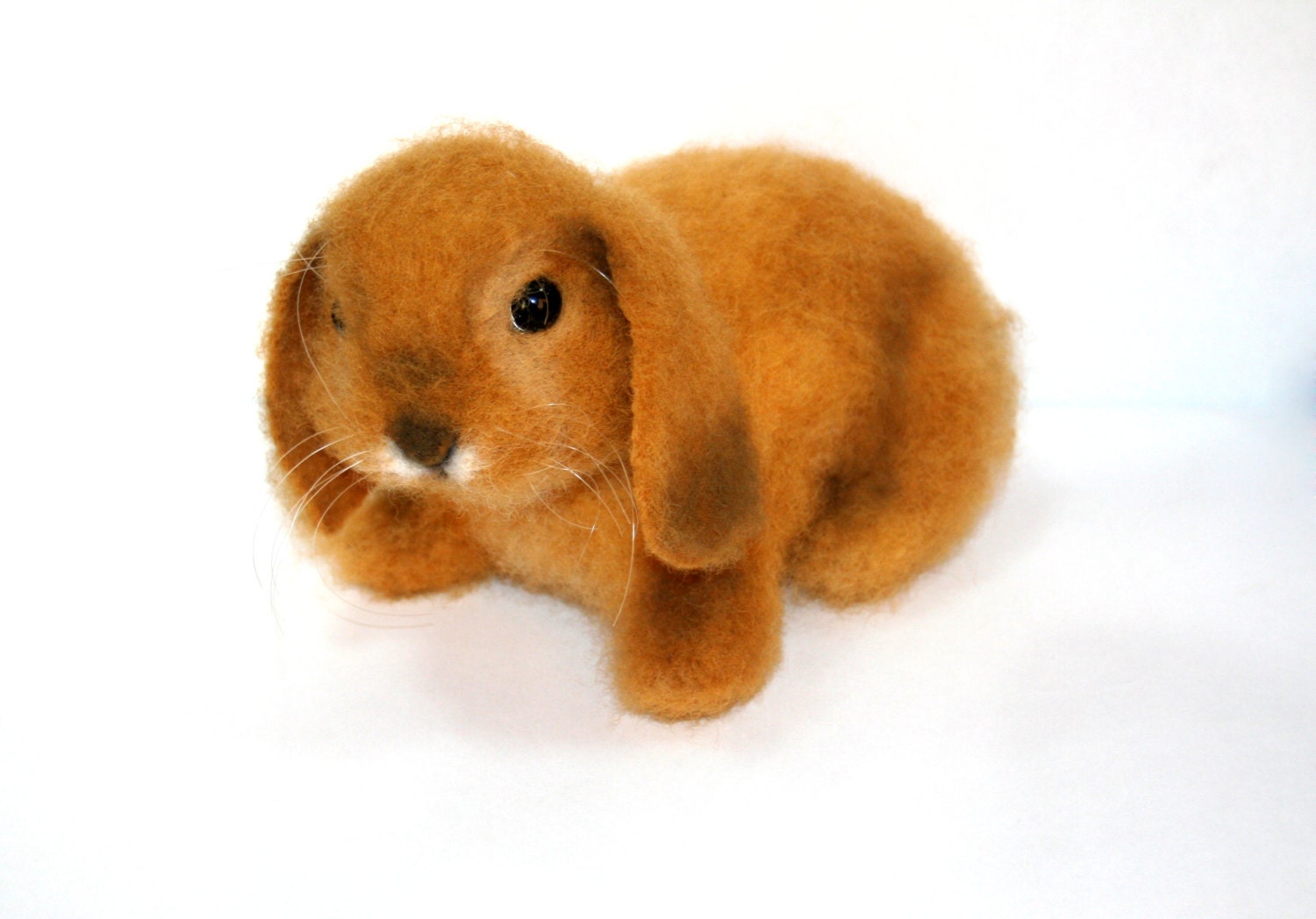 Needle Felted Rabbit. Realistic Rabbit. Soft Sculpture. - Etsy