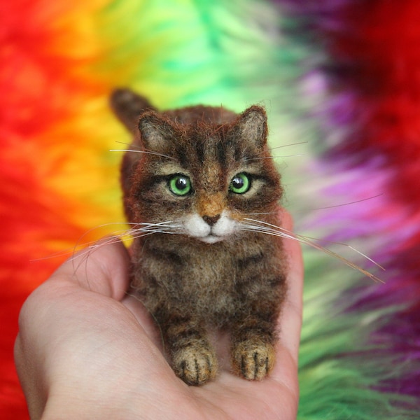 Shop Needle Felted Cat Online - Etsy