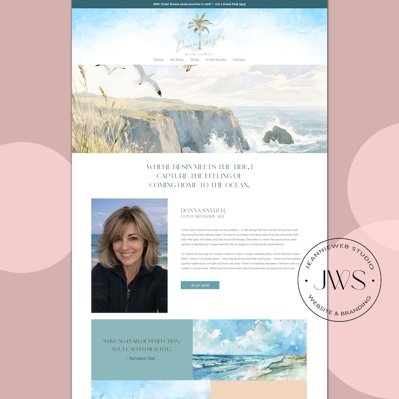 Custom Website Redesign – Business Website Redesign - Photography Website - Portfolio website - Events website – Blog Website – Ecommerce image 6