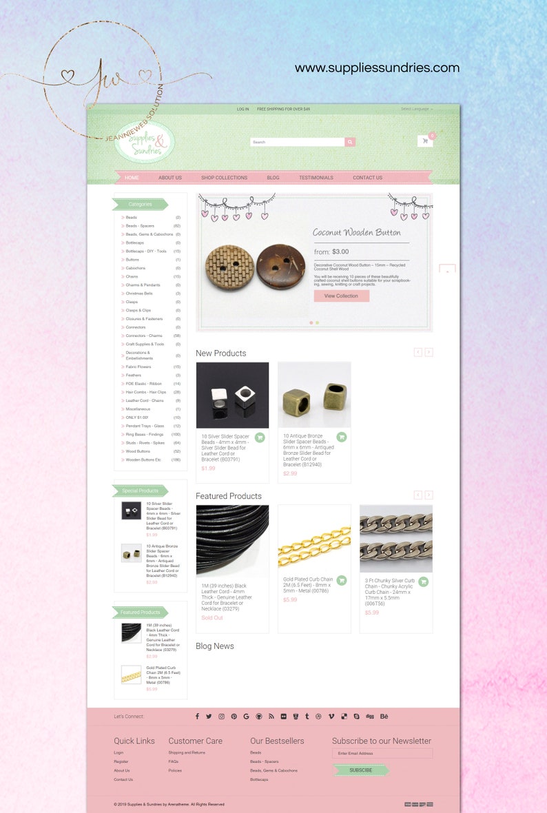 Webbplats och logotyp för Shopify - Företagswebbplats, Shopify-utvecklare, Shopify-expert, Webbplatstjänster, Shopify-tema, E-handelswebbplats bild 8