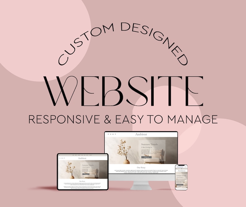 Website Design Custom Web Design image 1