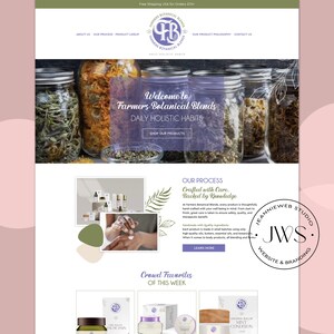 Custom Website Redesign – Business Website Redesign - Photography Website - Portfolio website - Events website – Blog Website – Ecommerce image 11