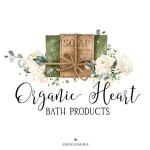 Design del logo del sapone, logo della bomba da bagno, logo dei prodotti da bagno, logo dei prodotti di bellezza biologici. Logo dei prodotti di bellezza naturali, logo della barra di sapone
