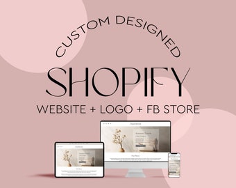 Shopify Website Design, Shopify Business Website, Shopify Beauty Website, Shop Website, Ecommerce Website, Shopify Boutique Website