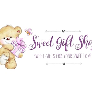 Logotipo de peluche-Logotipo de oso-Logotipo de niños-Logotipo de niños-Logotipo de regalo-Lindo logotipo-Logotipo de bebé-Logotipo de Etsy-Logotipo de acuarela-Logotipo de negocios-Logotipo prefabricado