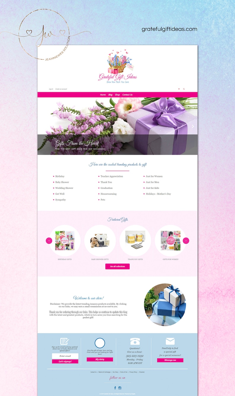 Webbplats och logotyp för Shopify - Företagswebbplats, Shopify-utvecklare, Shopify-expert, Webbplatstjänster, Shopify-tema, E-handelswebbplats bild 9
