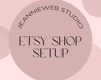 Etsy shop setup