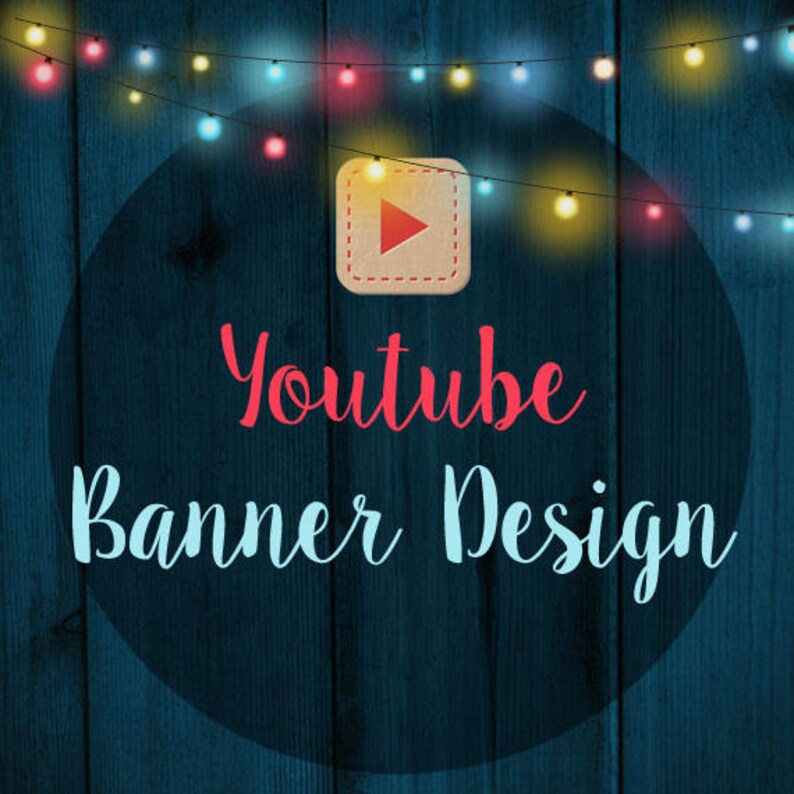 Aangepaste Ontwerp Van De Banner Van Youtube Youtube Kanaal Etsy
