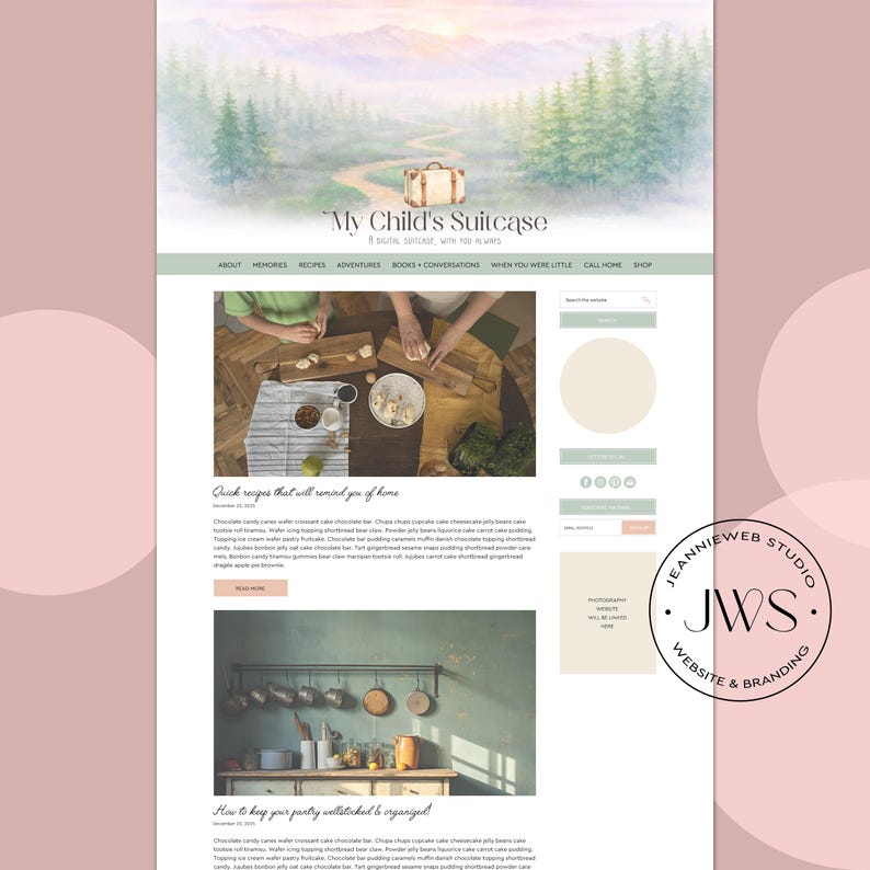 Custom Website Redesign – Business Website Redesign - Photography Website - Portfolio website - Events website – Blog Website – Ecommerce image 13