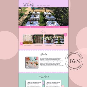 Custom Website Redesign – Business Website Redesign - Photography Website - Portfolio website - Events website – Blog Website – Ecommerce image 5