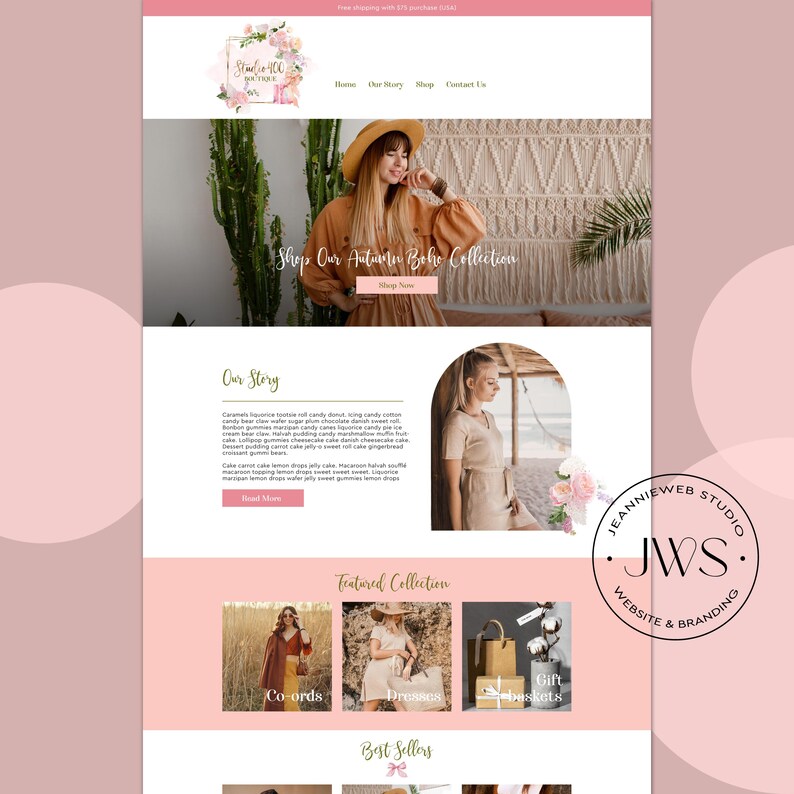 Custom Website Redesign – Business Website Redesign - Photography Website - Portfolio website - Events website – Blog Website – Ecommerce image 8