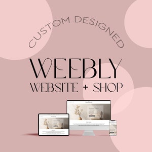 Custom Weebly Website Weebly Weebly Blog eCommerce Website Weebly Design Weebly Website Website Design Weebly Web Design image 1