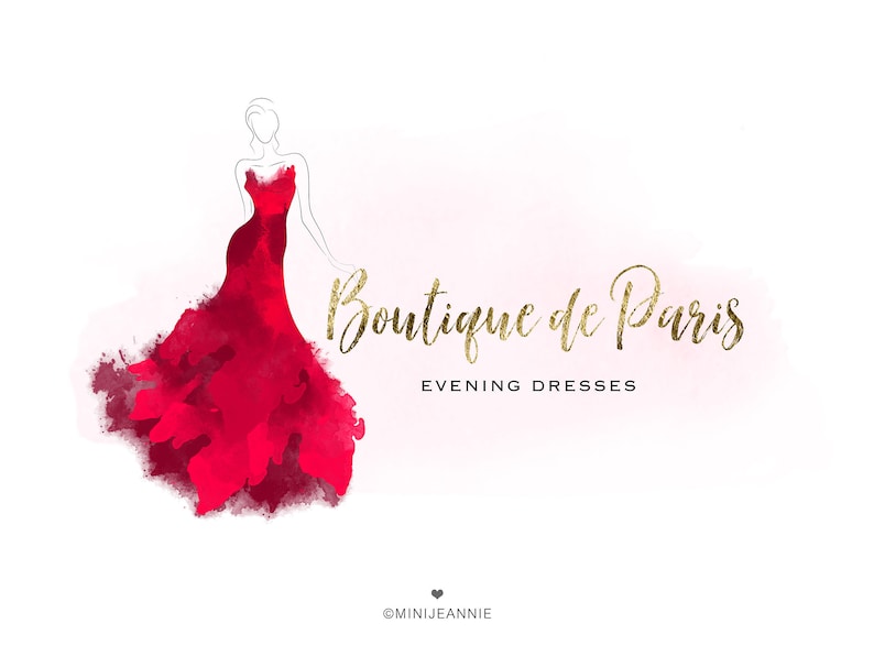 Boutique Logodress Logoseamstress Logodress Shop Etsy