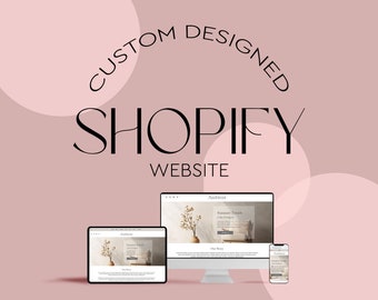 Shopify Website Design and Development, Shopify Theme Custom, Unique Shopify Store Design and Setup, Shopify Website Template Design