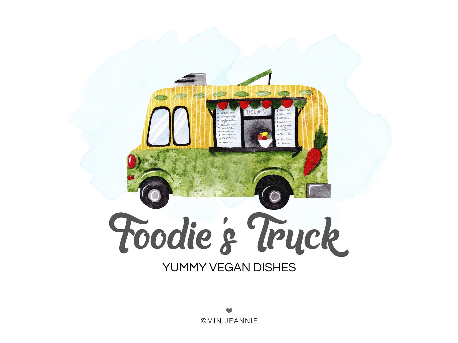 Food Truck Logo-Food Delivery Logo-Delivery Van Logo-Delivery 1 - изображен...
