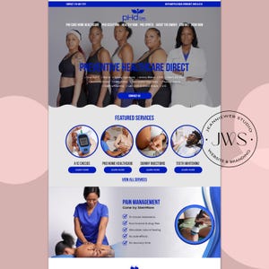 Custom Website Redesign – Business Website Redesign - Photography Website - Portfolio website - Events website – Blog Website – Ecommerce image 18
