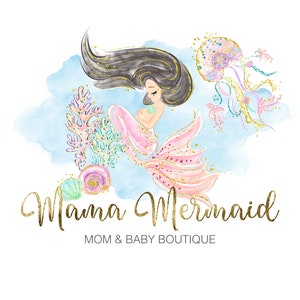 Diseño de logotipo prefabricado, logotipo de doula, logotipo de servicios de parto, logotipo de partera, logotipo de maternidad, logotipo de parto, logotipo de fotografía, logotipo de ropa de maternidad