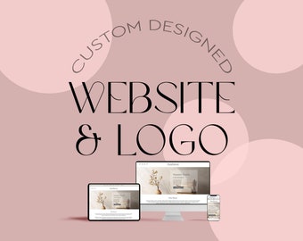 Website Design and Branding Development, Custom Website Design for Your Brand, Business Website, Shop Website