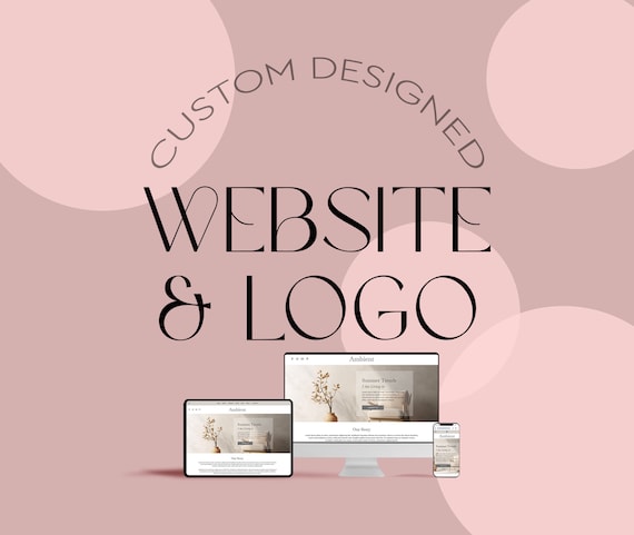 Website Design and Branding Development, Custom Website Design for Your Brand, Business Website, Shop Website