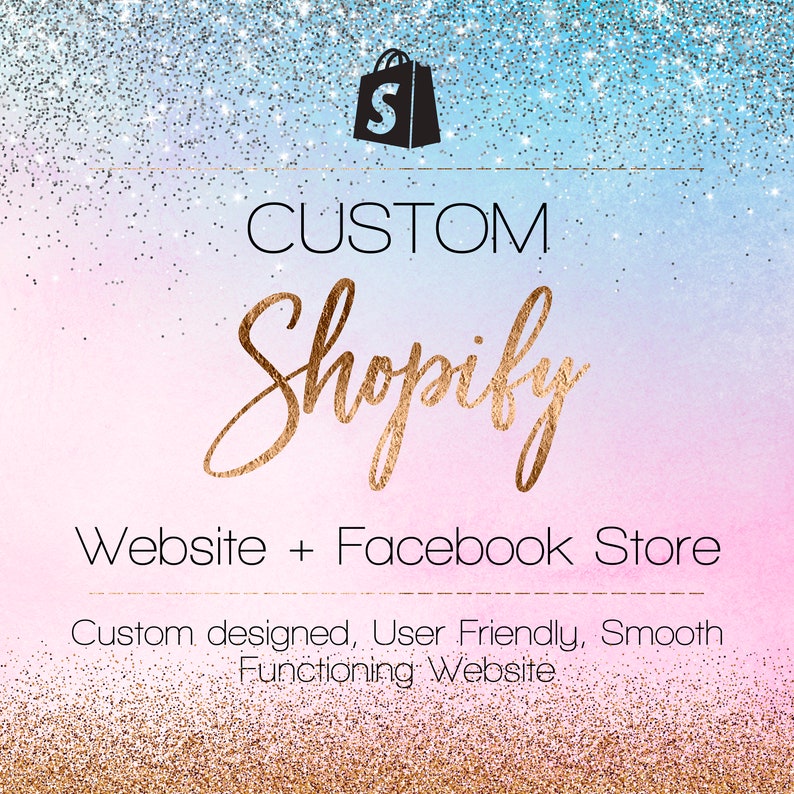 Custom Shopify Ecommerce Website Design Shopify Website - Etsy UK