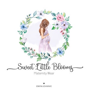 Doula Logo, Midwife Logo, Maternity Logo, Pregnancy Logo, Maternity Photography Logo, Premade Logo, Maternity Wear Logo, Birth Services Logo
