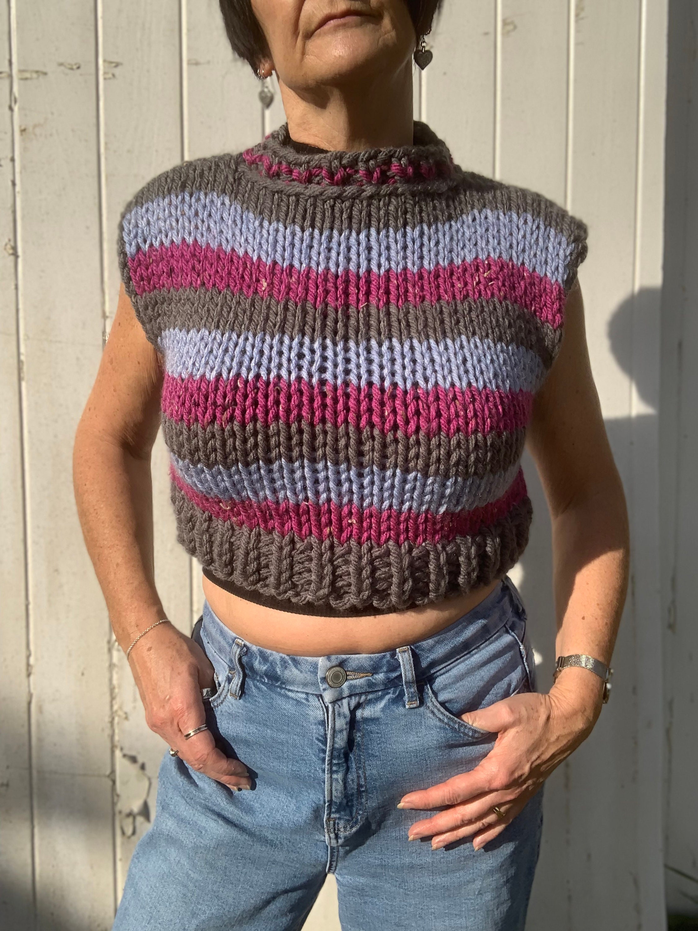 Super Cropped Sweater - Etsy UK