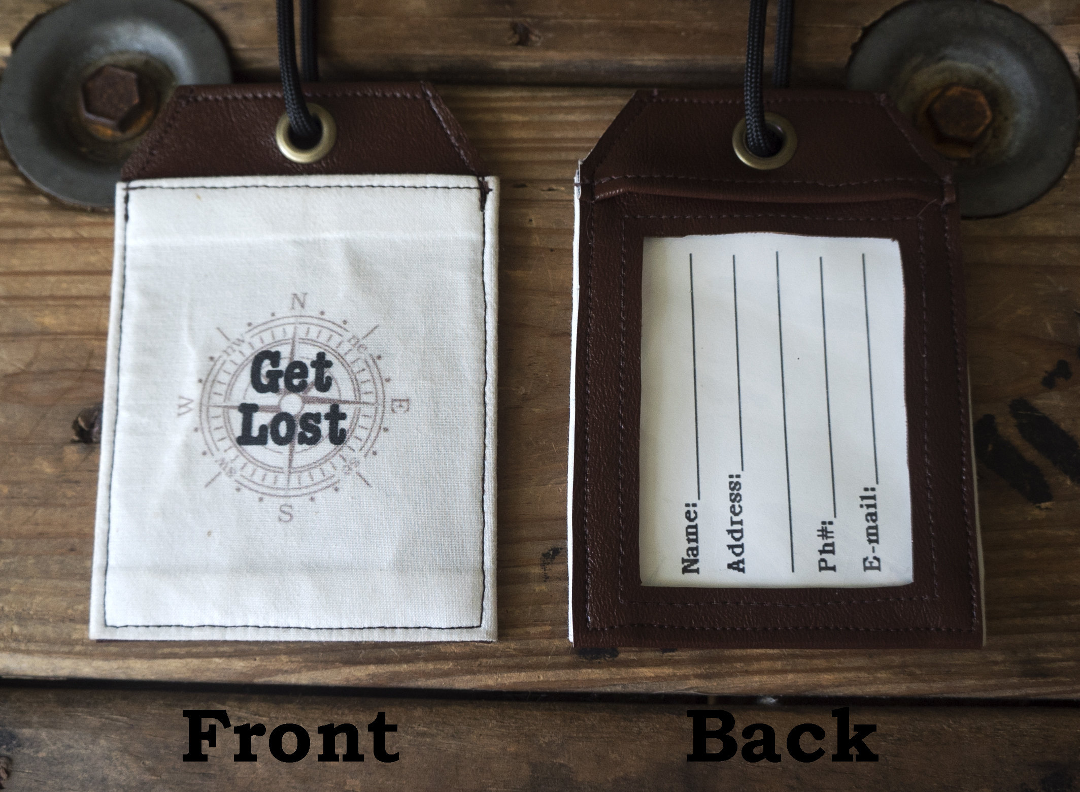 Get Lost Luggage Tag Wanderlust Luggage Tag Travel ID Etsy